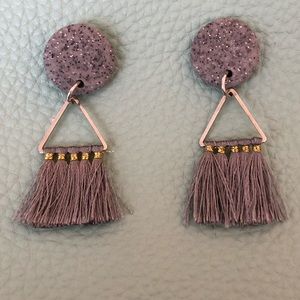 NWT dangle tassel earrings